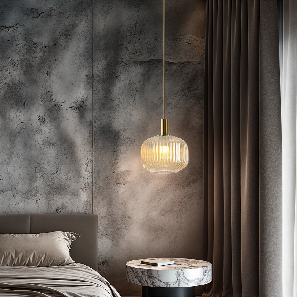 Rosalie riflet glasspendler Nordic Glow for kjøkken