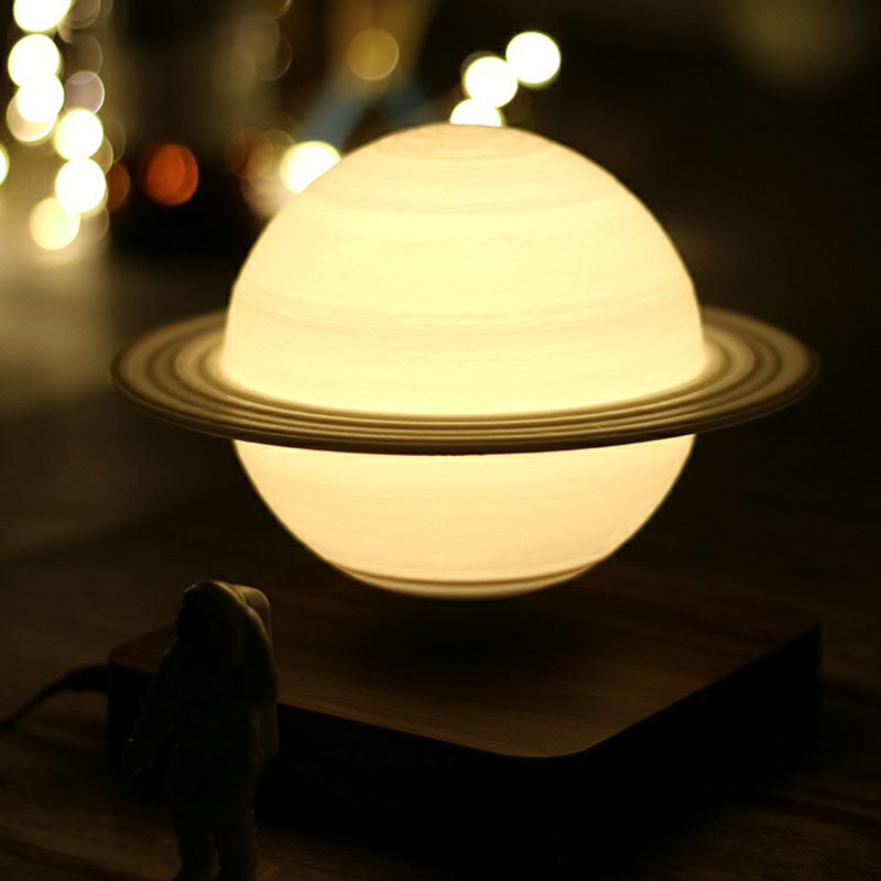 AstraGlow 3D Planet Nattlampe for Soveromsstemning