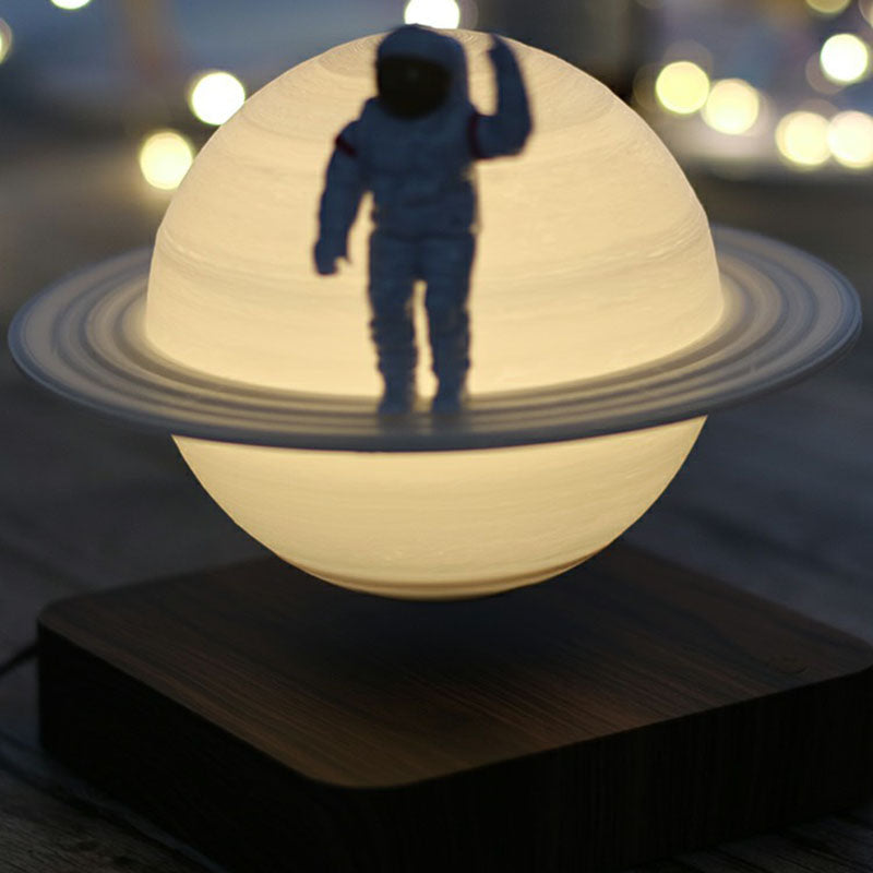 AstraGlow 3D Planet Nattlampe for Soveromsstemning