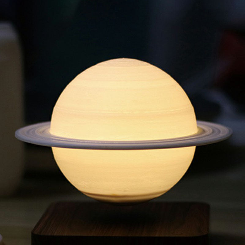 AstraGlow 3D Planet Nattlampe for Soveromsstemning