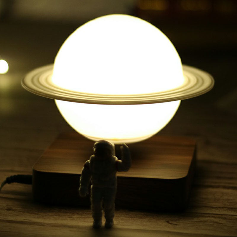 AstraGlow 3D Planet Nattlampe for Soveromsstemning