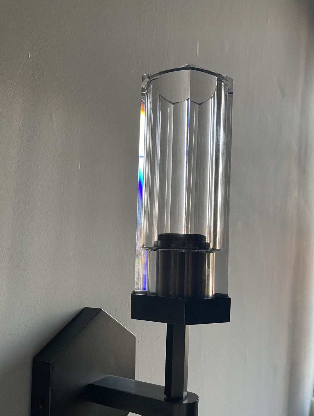 AI Lerb - Apliques de pared de lujo americano con pantallas de cristal LED
