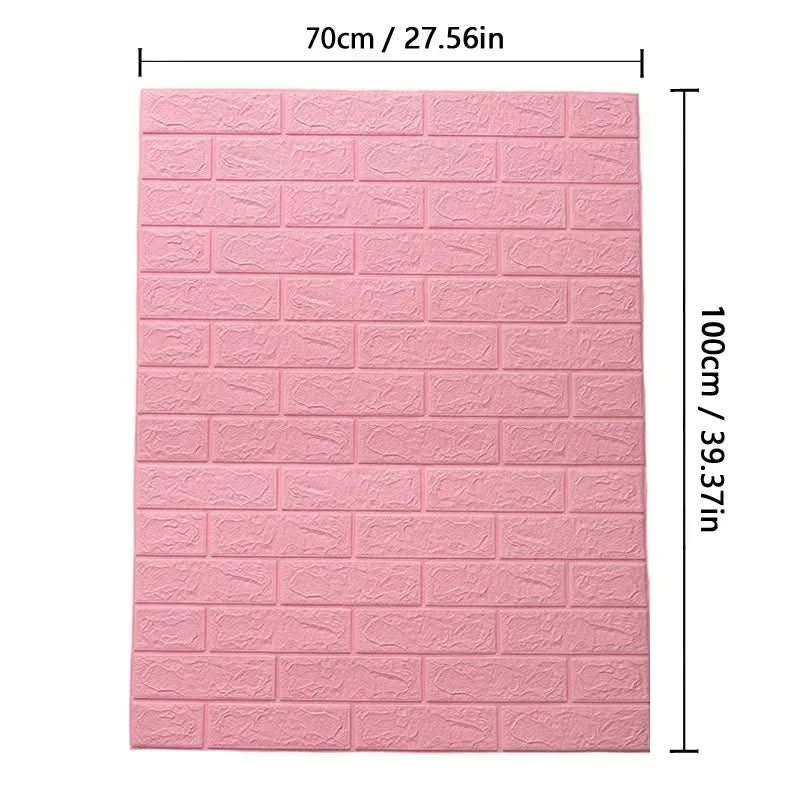 NovaBrick 3D Foam Wallpaper for Stylish Walls Self-Adhesive Non-Toxic XPE DIY Friendly