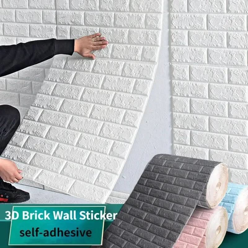 NovaBrick 3D Foam Wallpaper for Stylish Walls Self-Adhesive Non-Toxic XPE DIY Friendly