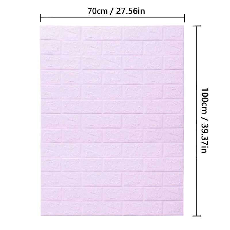 NovaBrick 3D Foam Wallpaper for Stylish Walls Self-Adhesive Non-Toxic XPE DIY Friendly