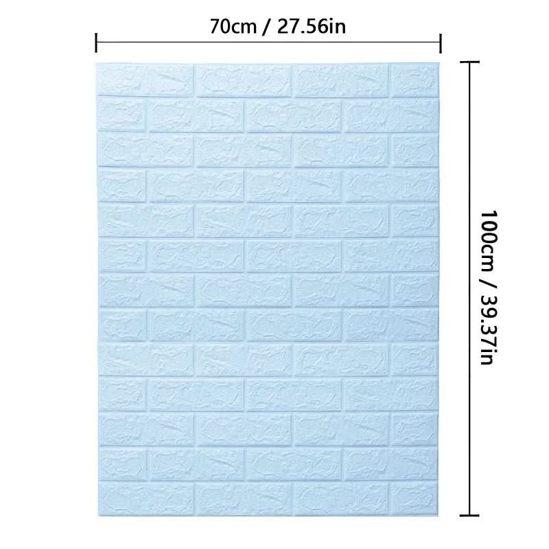 NovaBrick 3D Foam Wallpaper for Stylish Walls Self-Adhesive Non-Toxic XPE DIY Friendly