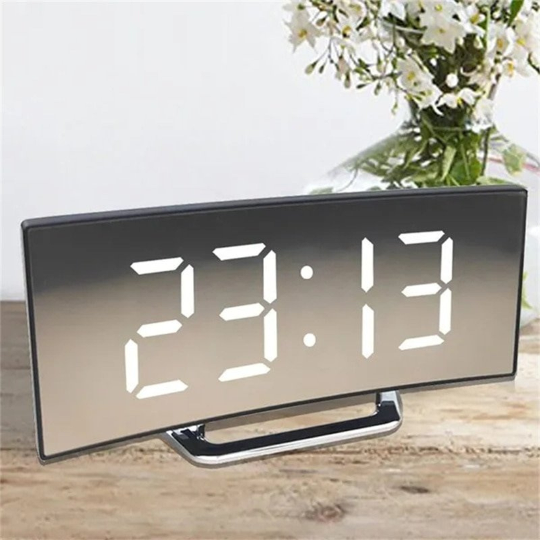 LumaSync LED Alarm Clock for Modern Nightstands Daily Use