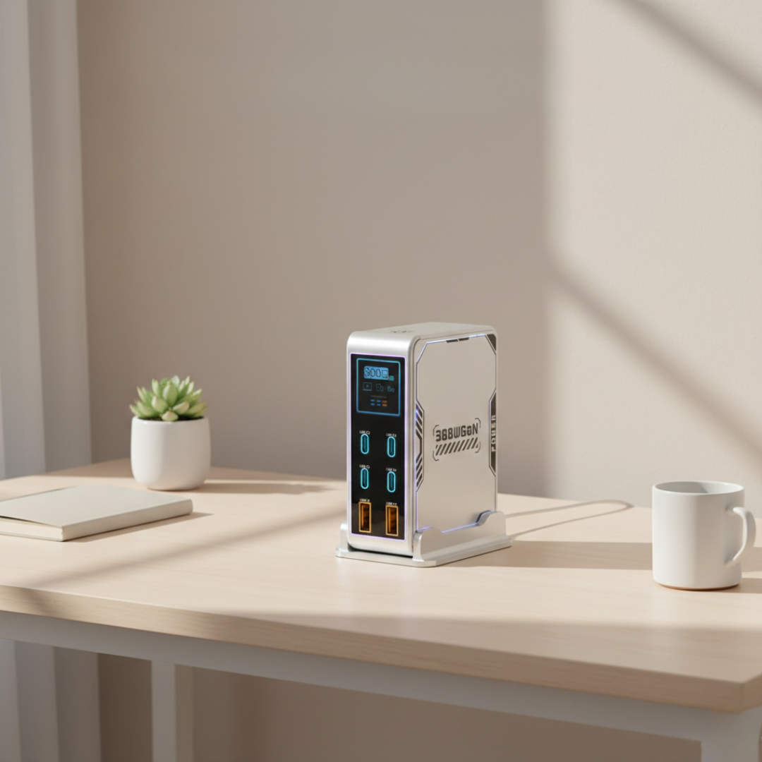 PowerHub 300W GaN Çoklu USB Portlu Şarj Cihazı Bugün