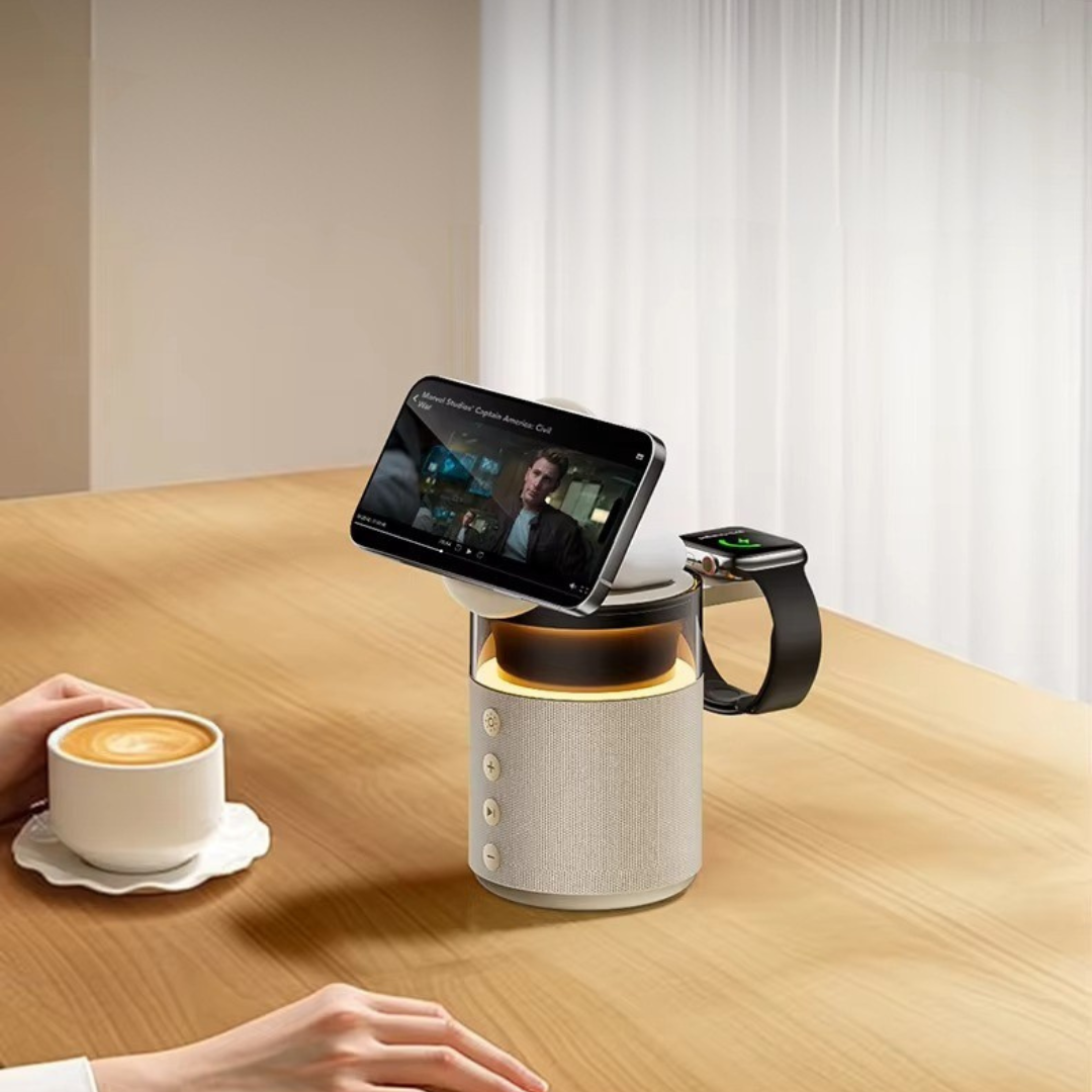 Five In One Magnetic Charging Hub For iPhone iWatch AirPods