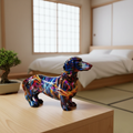 Artistic Dachshund Figurine For Living Room Mantel Decor