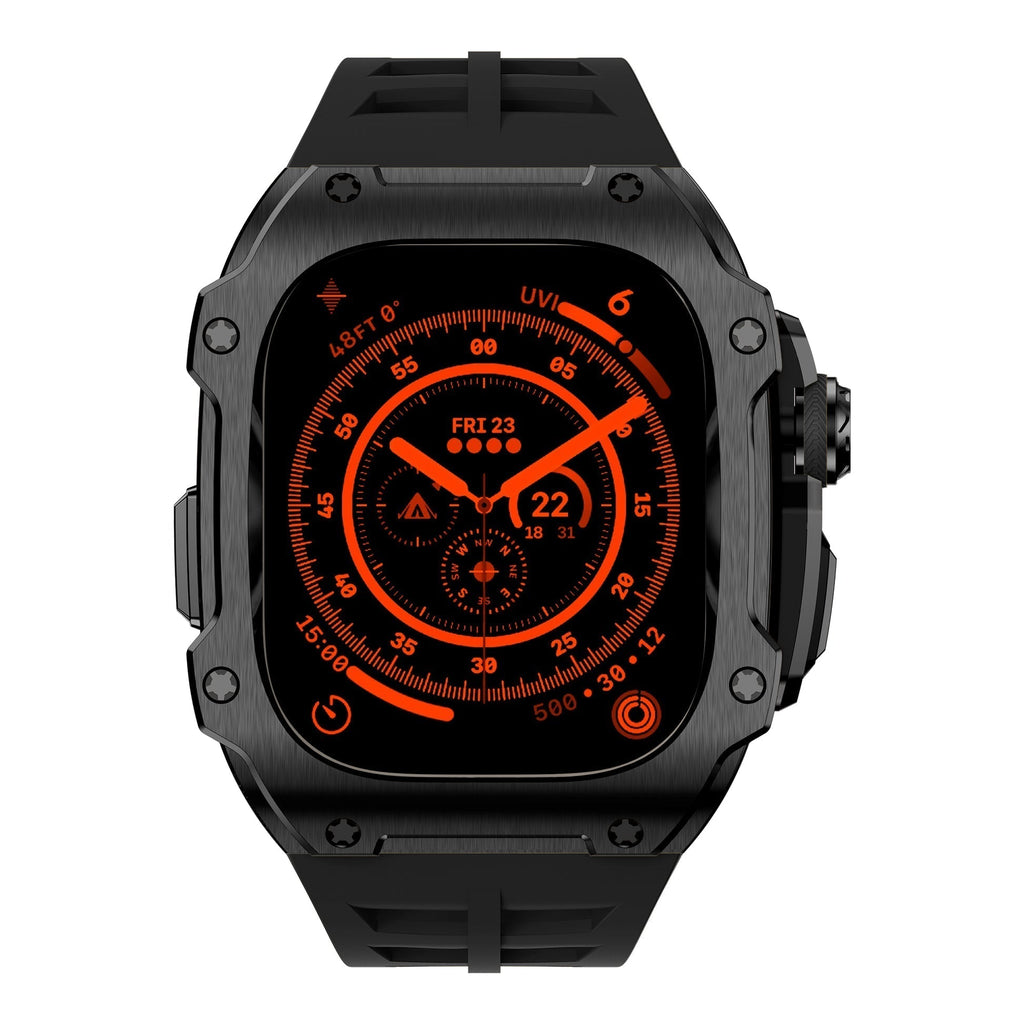 Apple Watch Ultra Dark Vanguard RM7015 Black Stainless Case