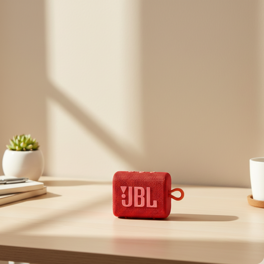 JBL GO 3 Portable Speaker With Waterproof Bluetooth
