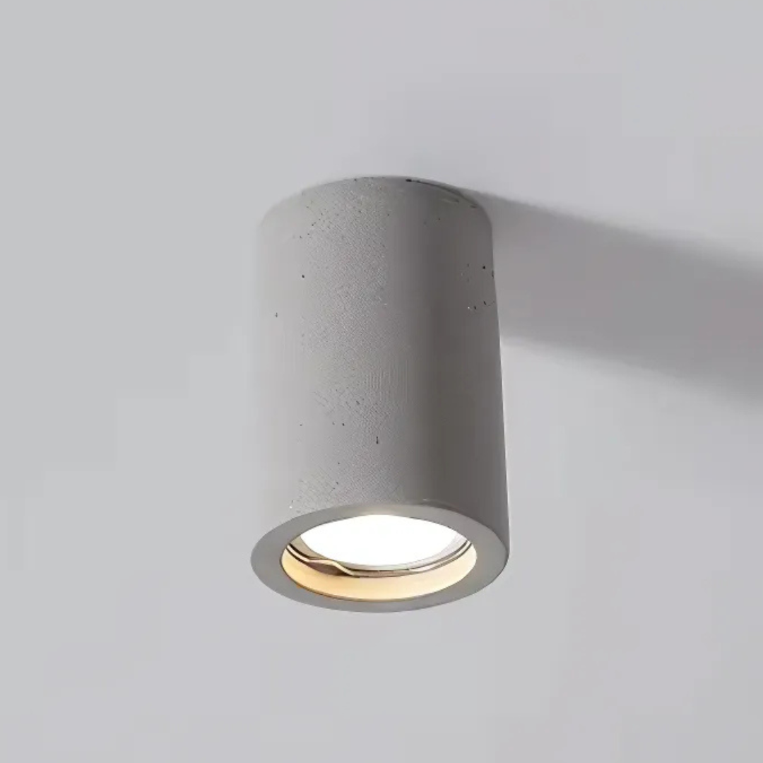 NovaStone taklampekolleksjon med stein- og metallfinish