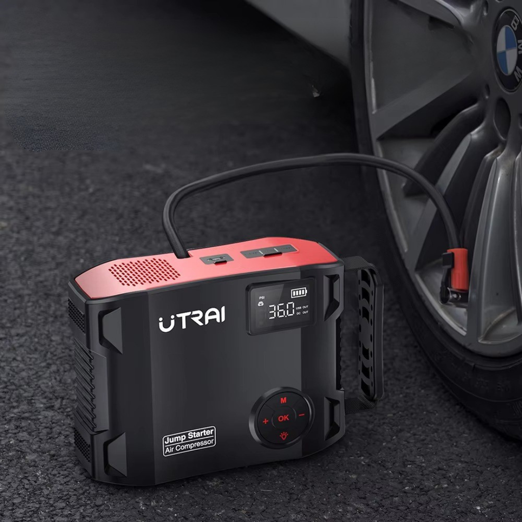 UTRAI 2000A Jump Starter Power Bank Portable Car Emergency Kit