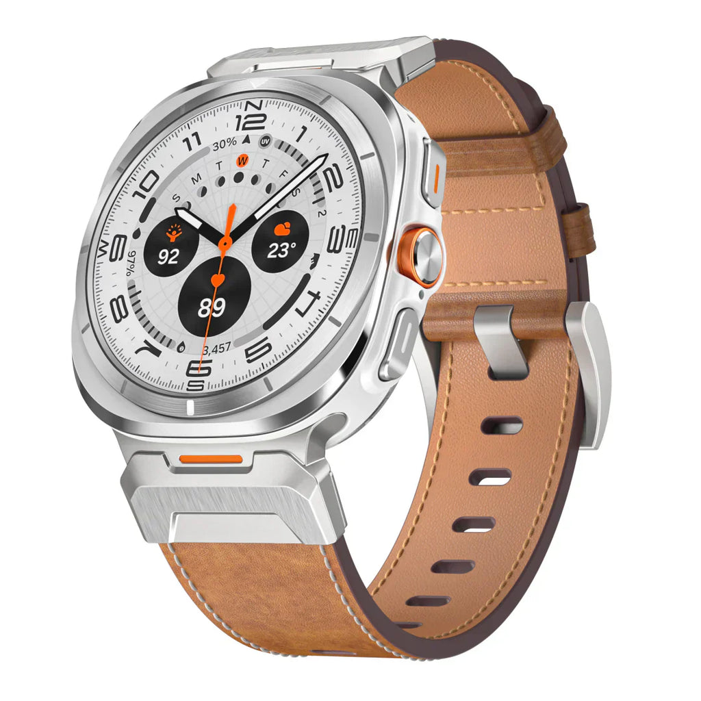 Taktikai bőrszíj Samsung Galaxy Watch Ultra okosórához