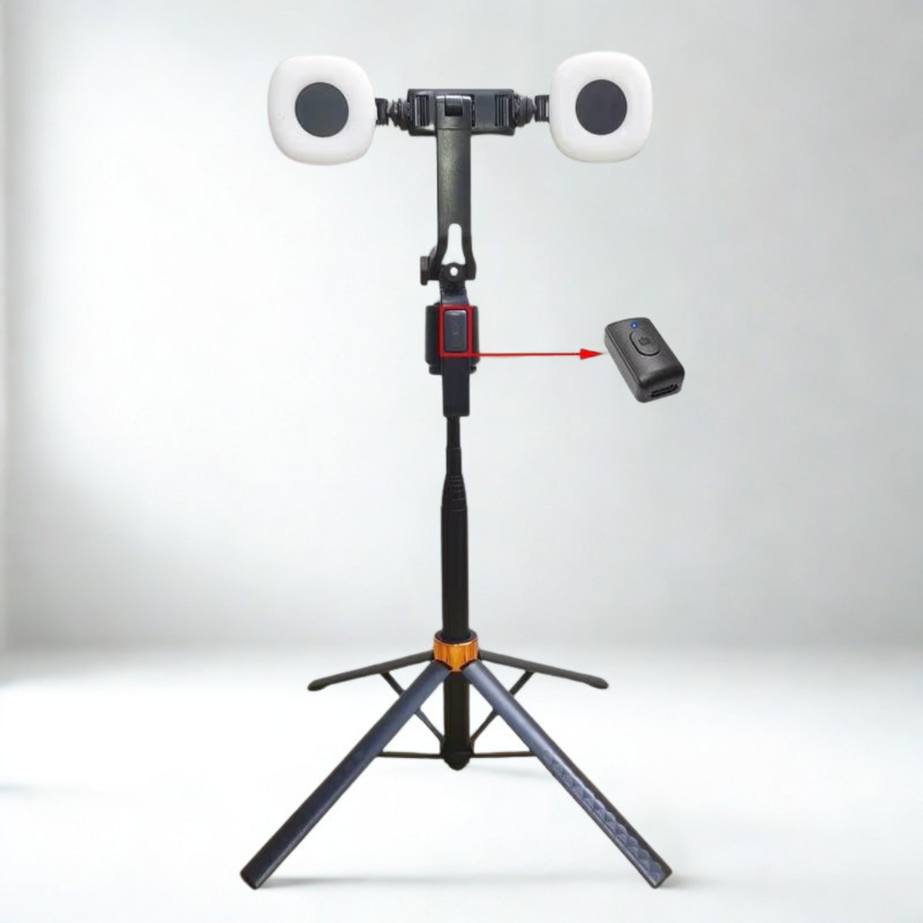 Smart tripod med ansigtssporing til nem vlogging