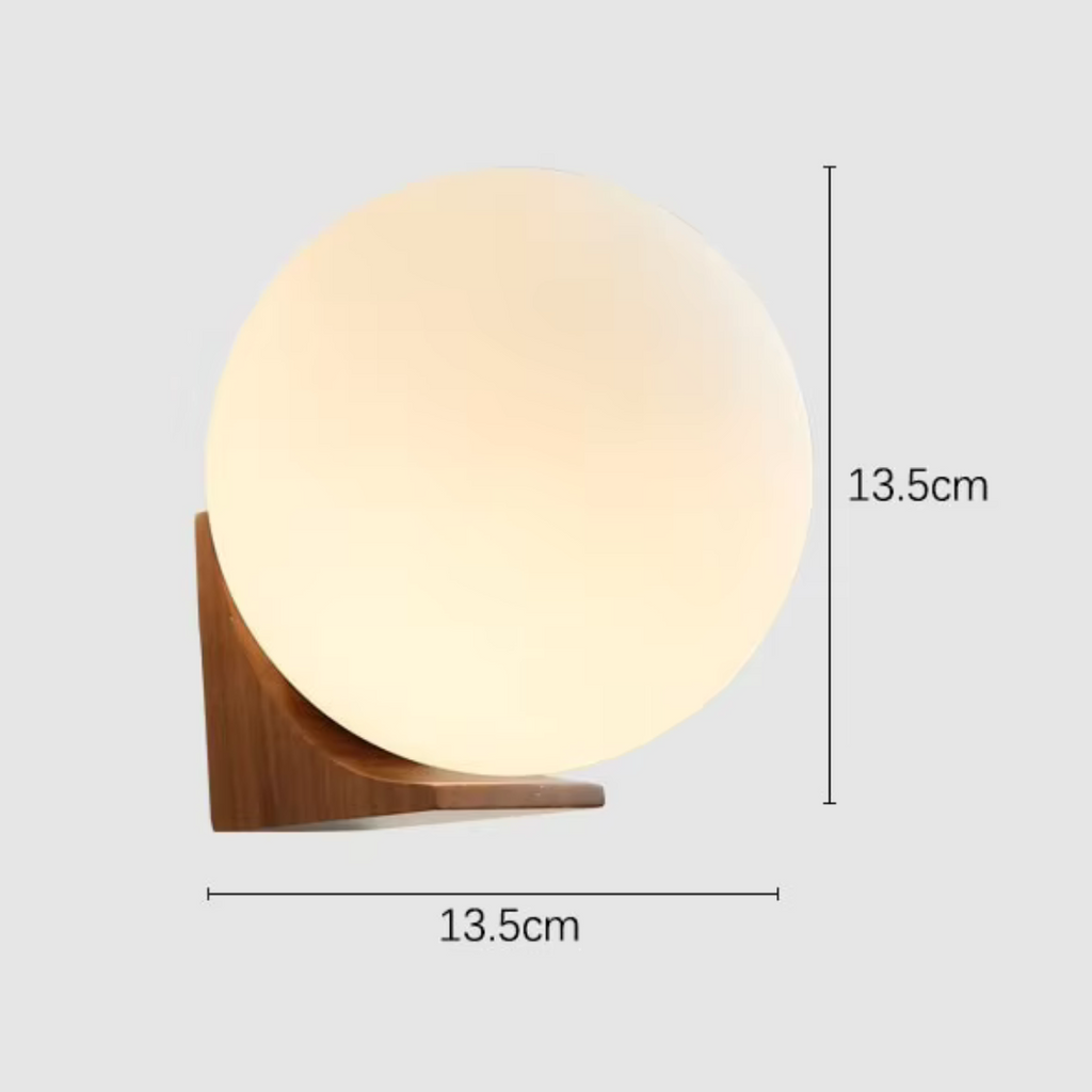 Aplique de Pared Aurelina Madera de Nogal Con Bombilla LED G9 1 Luz