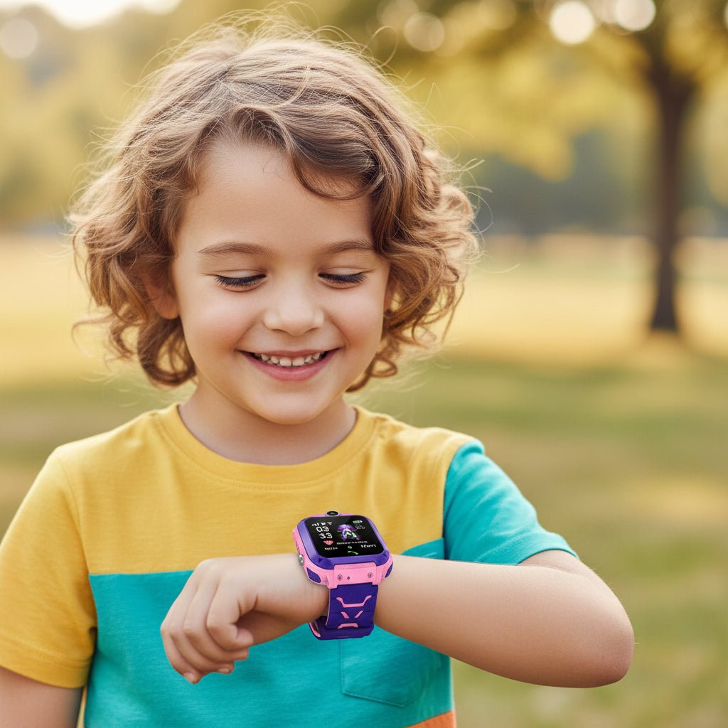 SAFELOOP Smartwatch GPS per bambini con pulsante SOS e funzione chiamata