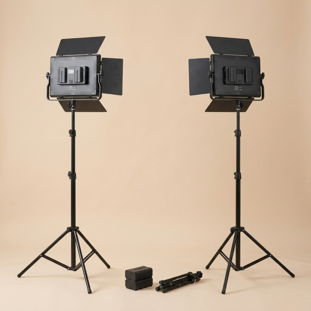 U800 LED-Fotostudioleuchte für Videoaufnahmen und Streaming