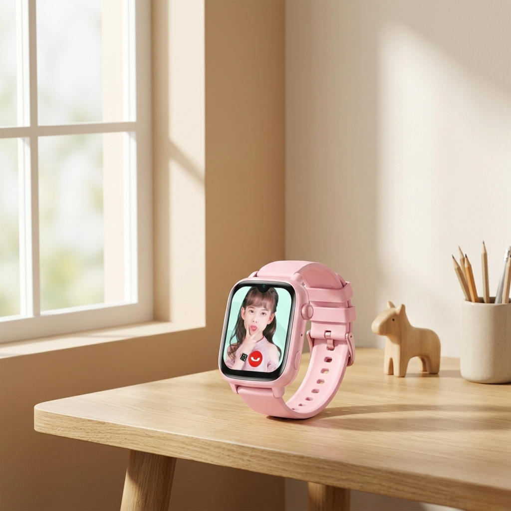 Kinder 4G GPS-Smartwatch mit sicherer Standortverfolgung für Eltern