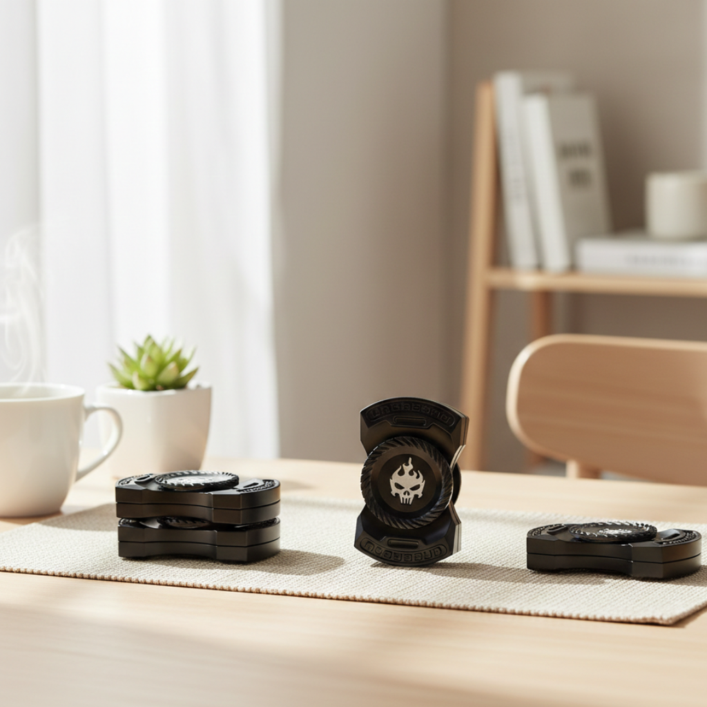 Three-In-One EDC Fidget Toy For Everyday Carry Essentials