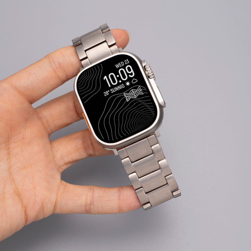 Titanium Apple Watch Band For Men, Durable Everyday Comfort