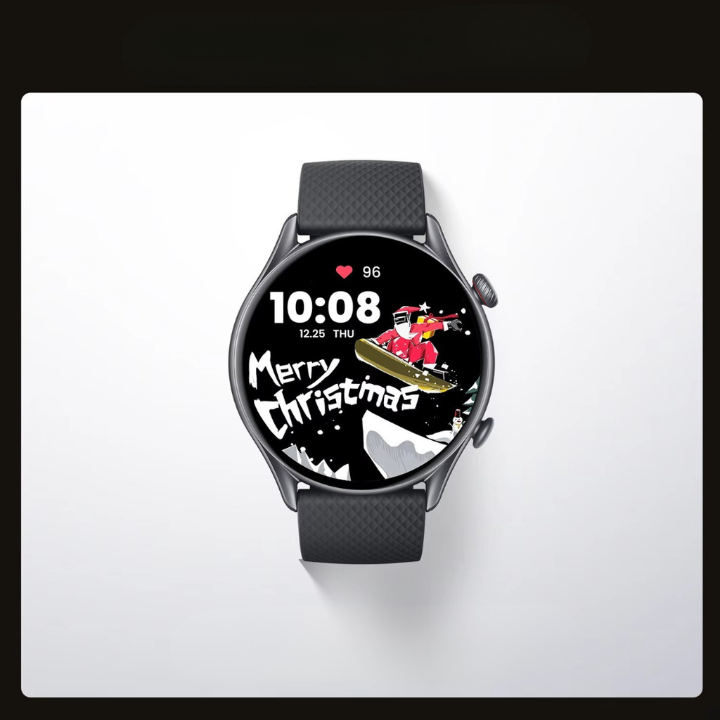 AMOLED Fitness Smartwatch With Activity Tracking And Bluetooth
