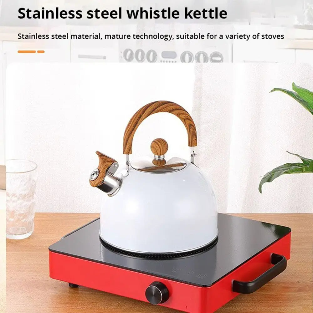 Stainless Steel Whistling Kettle For Everyday Home Kitchen Use
