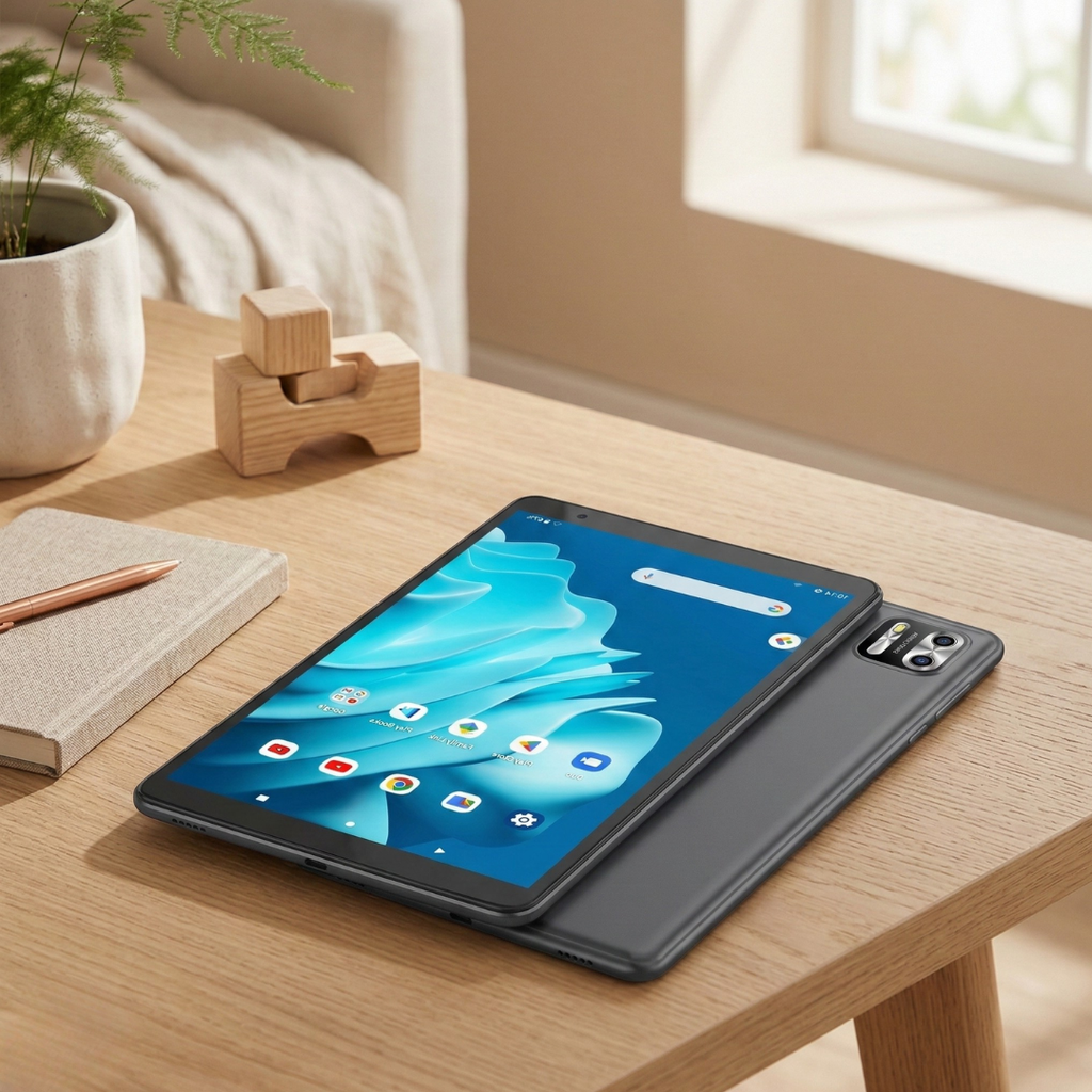 PRITOM 8-tommer kompakt Android-tablet til daglige opgaver og læsning