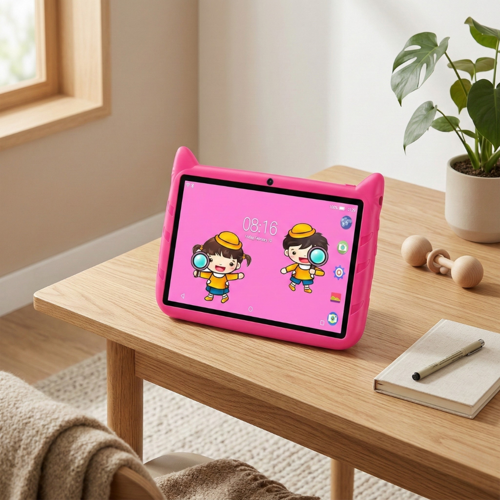 7-Zoll Android Kinder-Tablet mit erweiterbarem Speicher