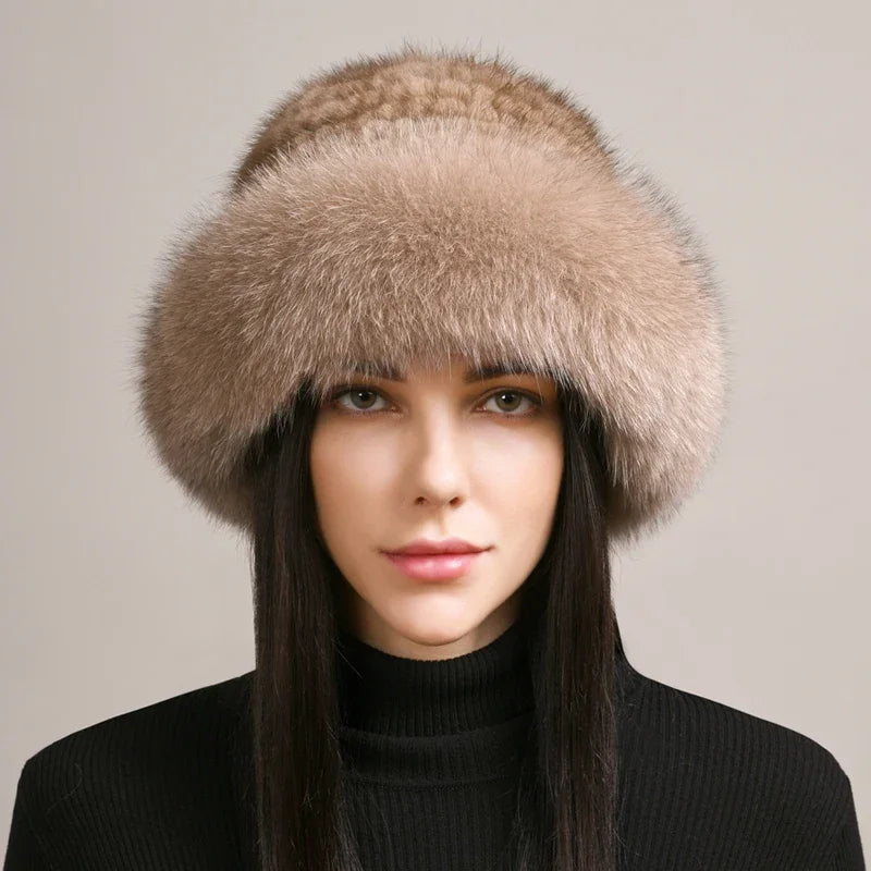 Valentina minkpels hat
