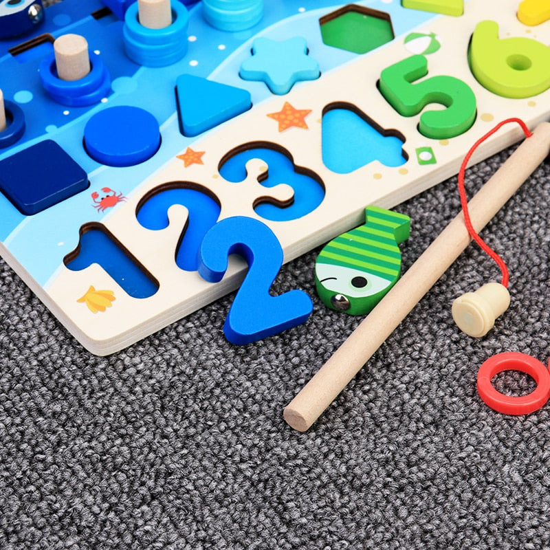 Woods™ - Færdighedsudvikling - Montessori Legeplade
