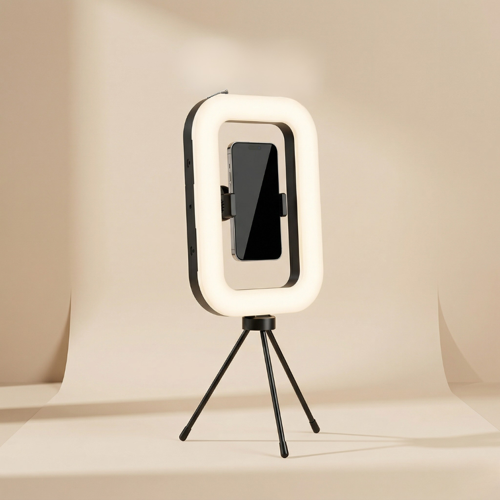 Handheld Portable LED Light Ring For Photography And Video
