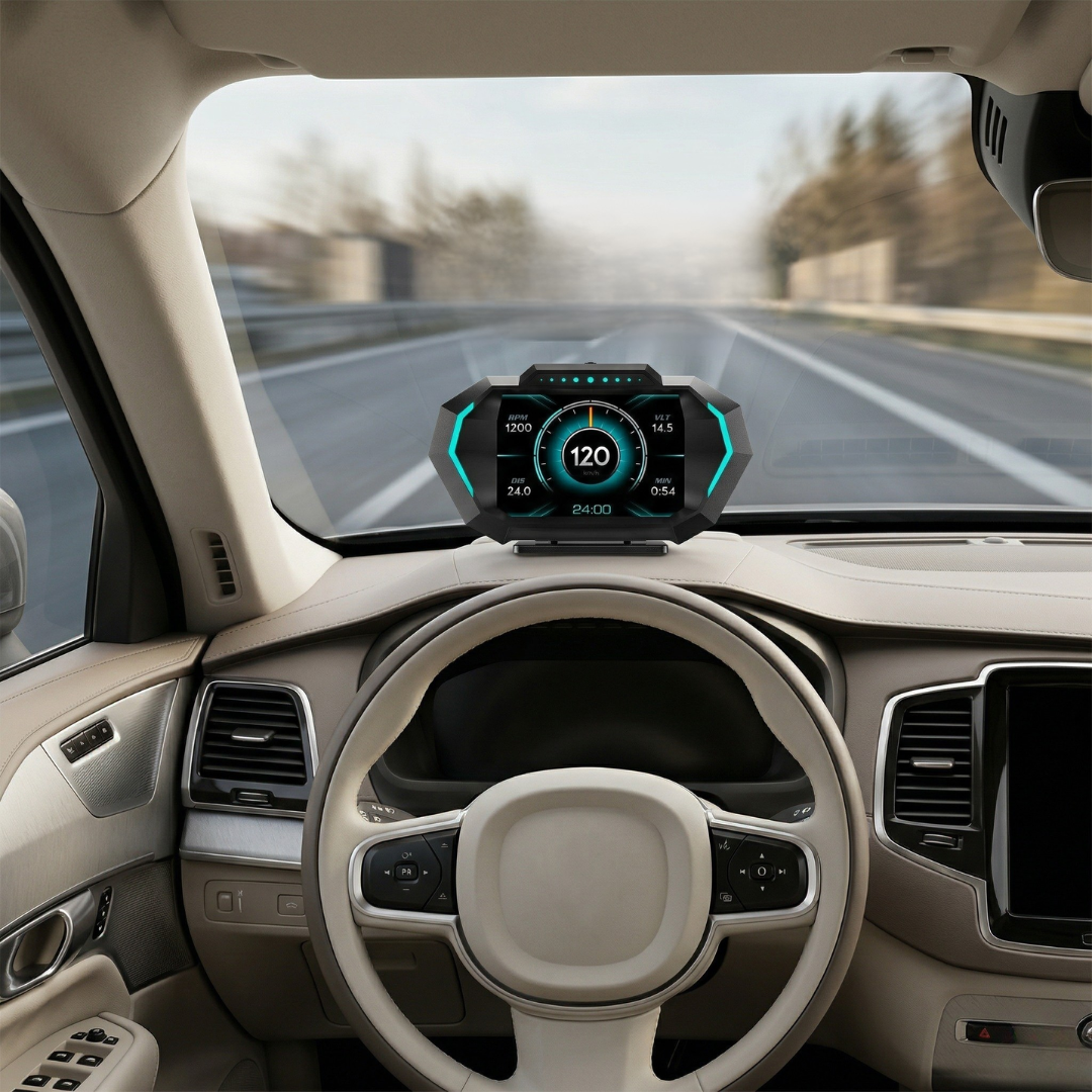 OBD GPS HUD Display For Real-Time Vehicle Monitoring In Your Car