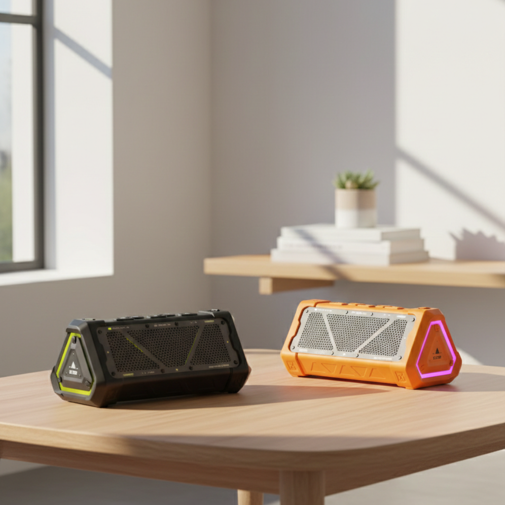 RGB Speaker For Outdoor Bluetooth Audio On The Go Everyday