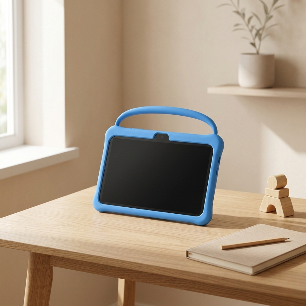 Tableta para niños de 10 pulgadas para aprendizaje y uso seguro en casa