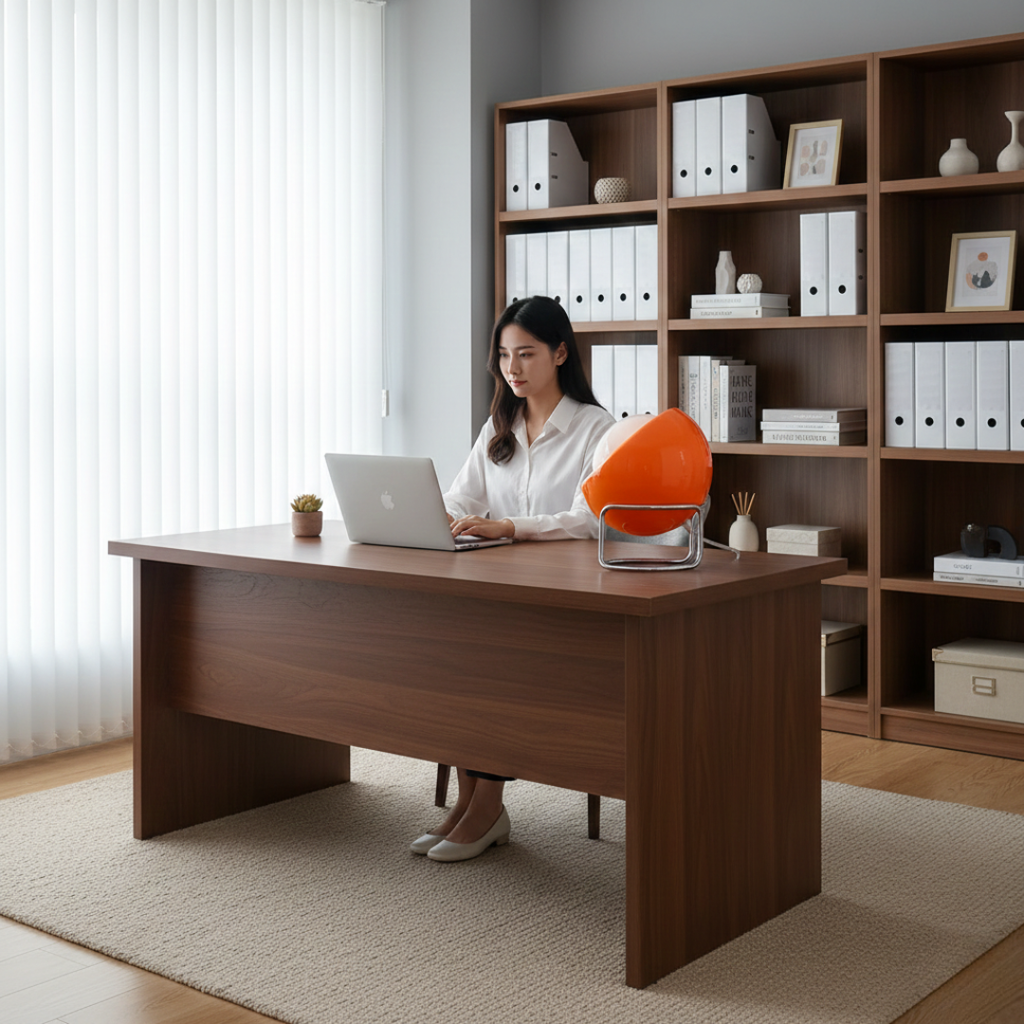 Stolní lampa s béžovým skleněným stínidlem pro elegantní domácí dekoraci do interiéru