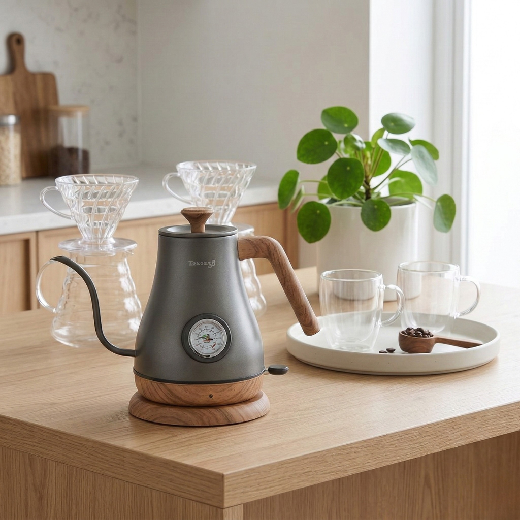 Electric Kettle In Stainless Steel With Rapid Boil