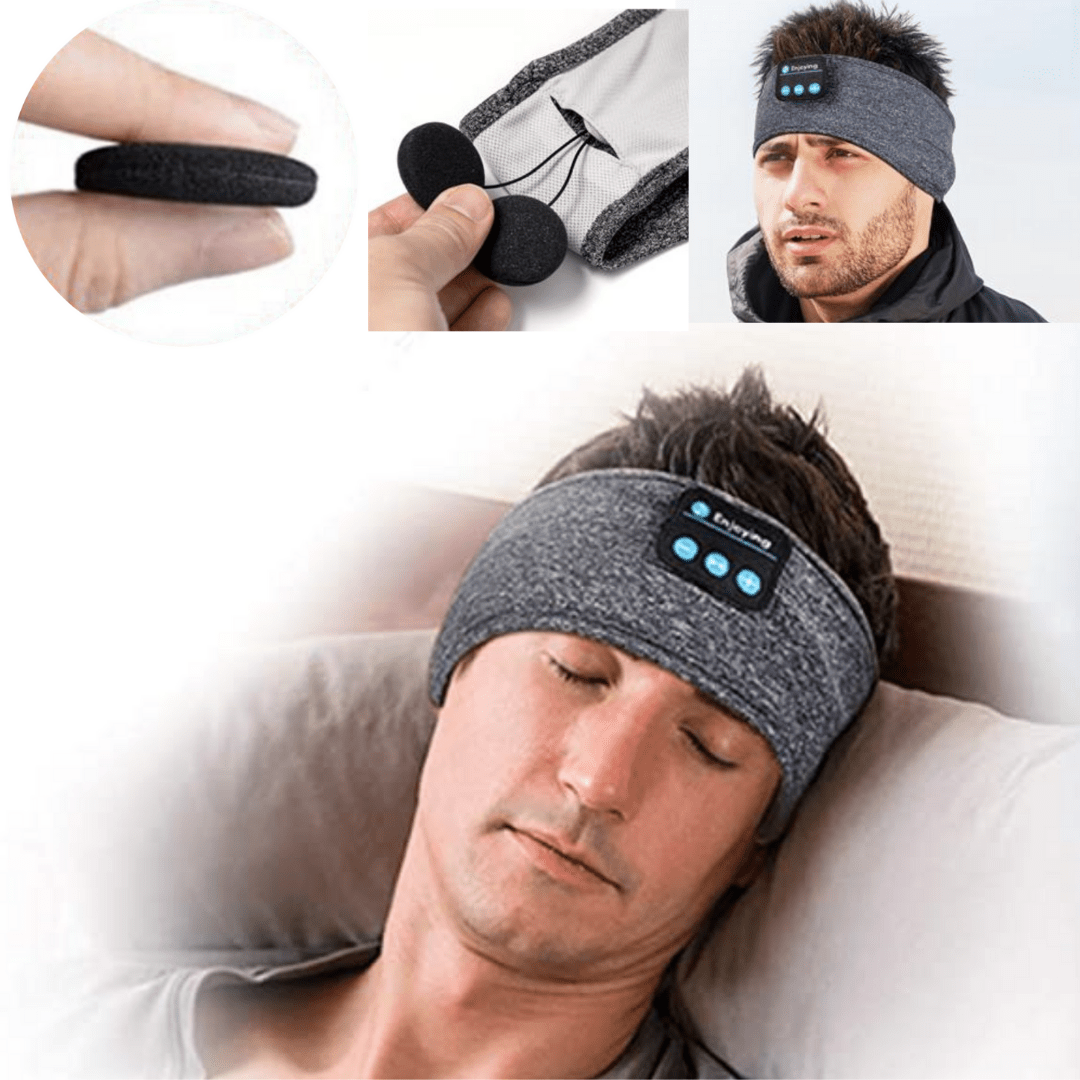 LumaDream Sleep Mask With Bluetooth Headphones For Light Sleepers