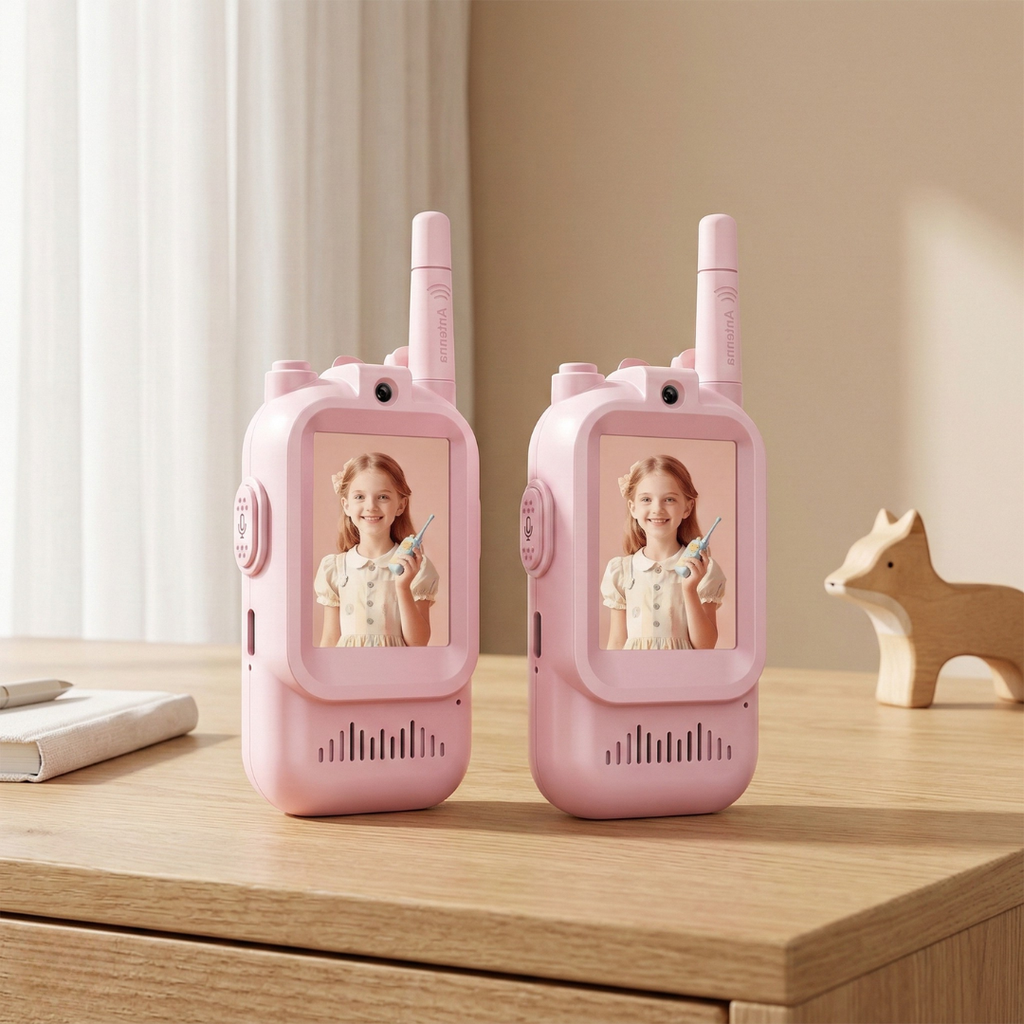 Video-fähige Walkie-Talkies für Kinder im Alter von drei bis sechs Jahren Spielzeit
