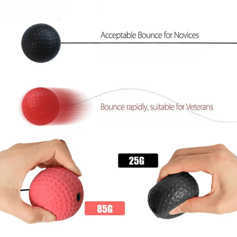 PulseFlex Reflex Ball for Boxing Training to Improve Reflexes for Beginners