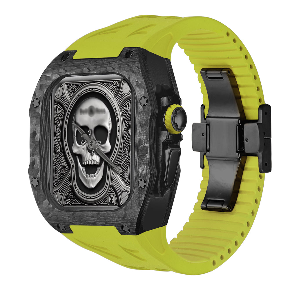 Apple Watch Ultra için RM7006 Karbon Fiber Kasa Yenileme Kiti