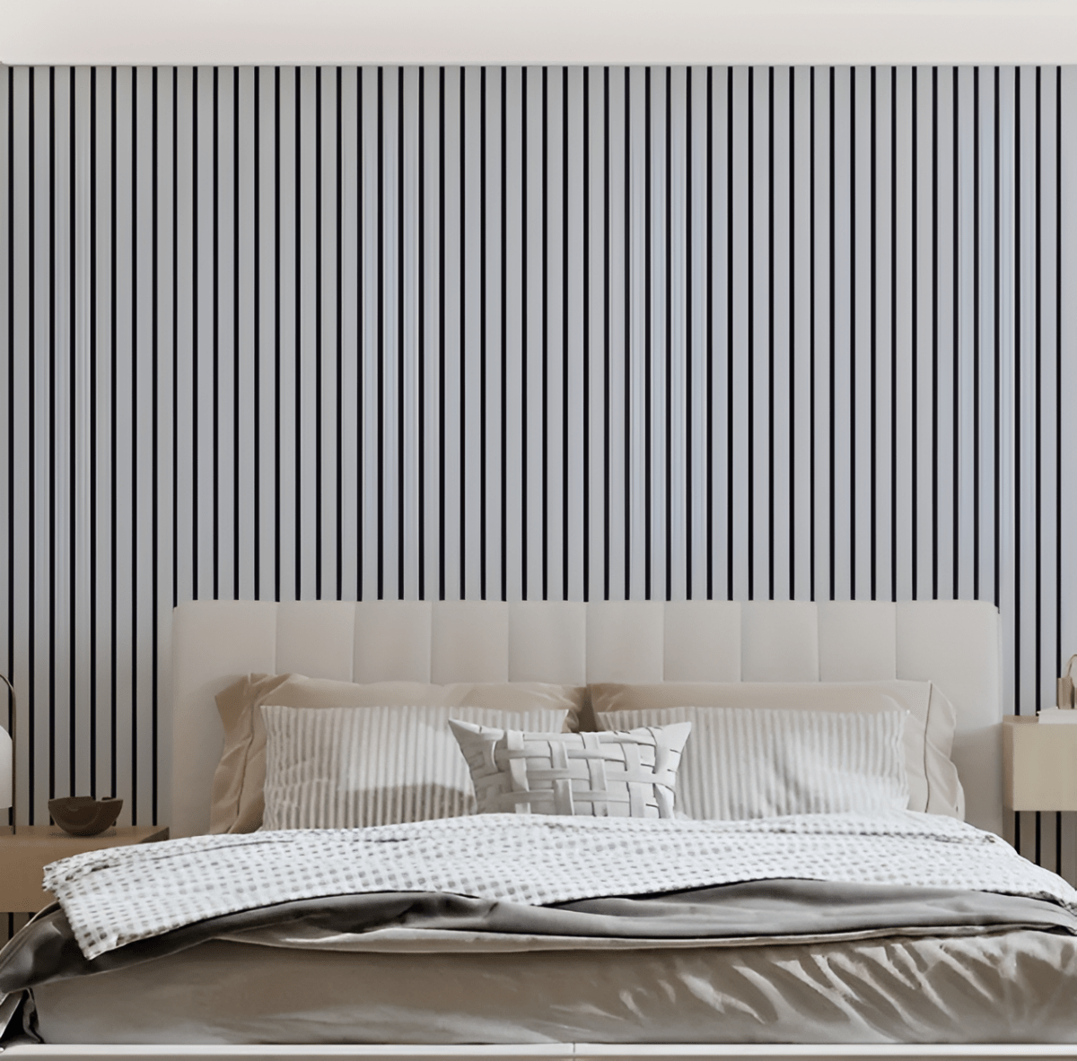 Panneaux muraux autocollants 3D Akupanel à texture bois