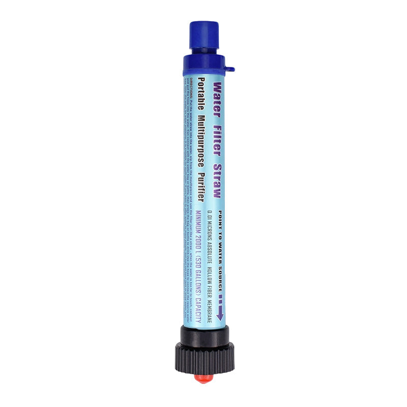 Ultra Lightweight Water Filter, 60g, 2000 L, Removes Bacteria And Protozoa