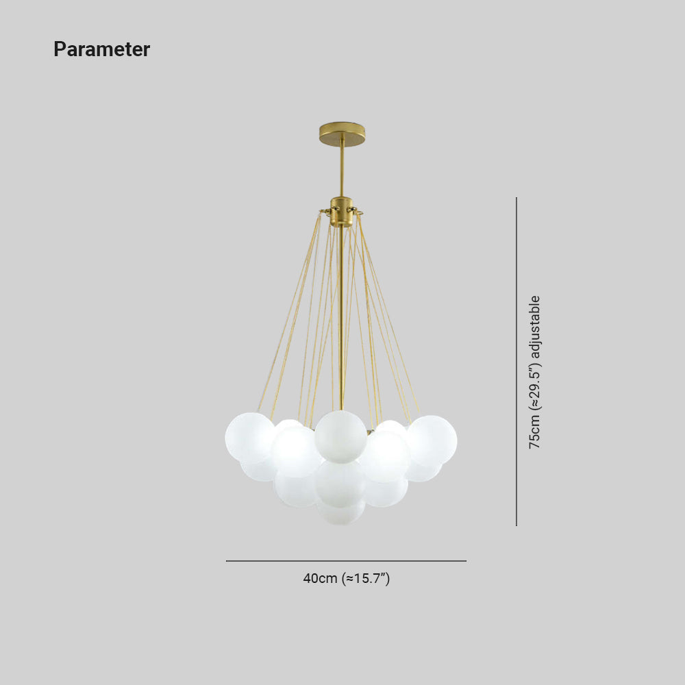 Aurea Designer Pendant Lamp in Metal and Glass for Modern Rooms
