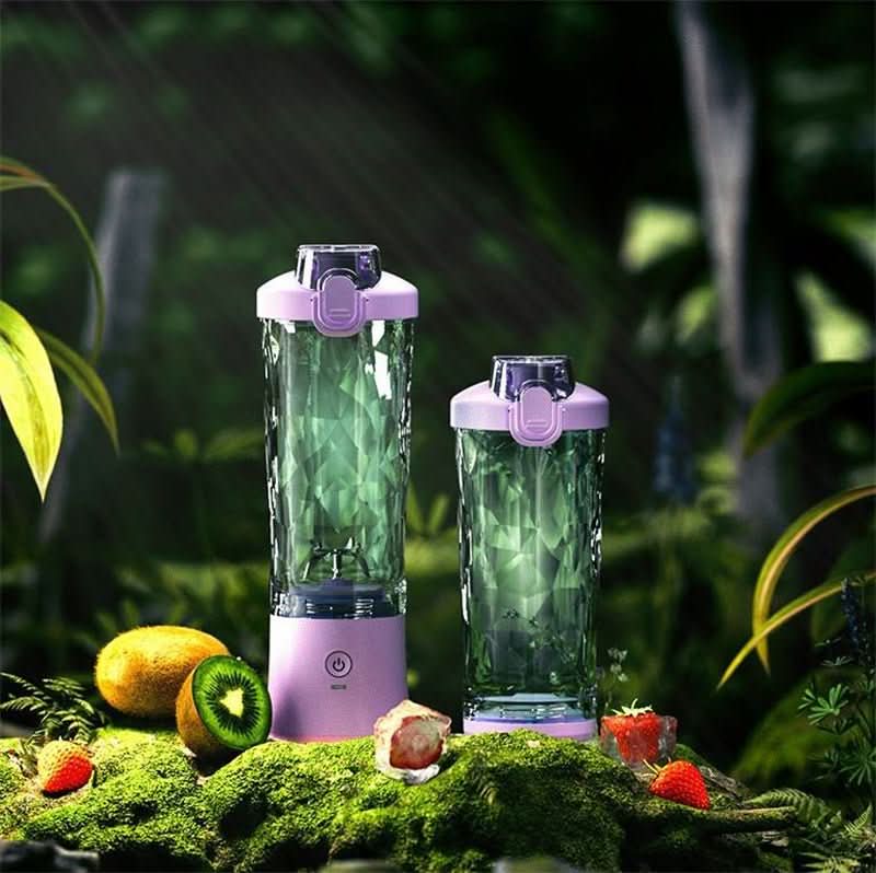 PulseMix Pro bærbar smoothieblender på farten med 4000 mAh batteri 600 ml