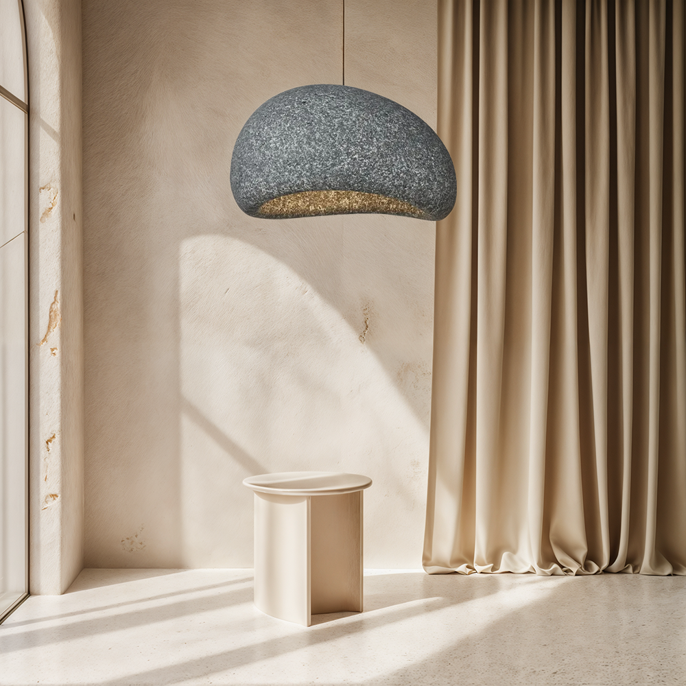 LumaRook Wasabi flekket bordlampe for koselig, varm glød