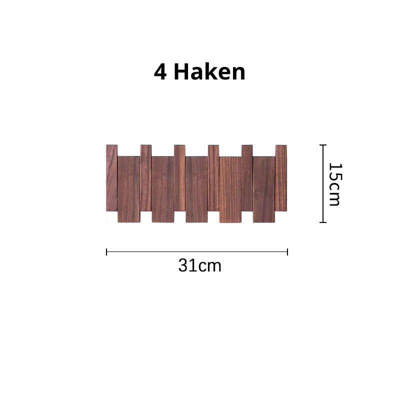 WoodRack - Håndlavet rent træ - Klaverdesign