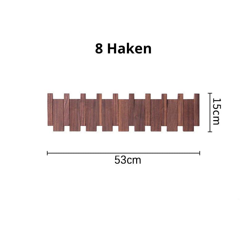 WoodRack - Håndlavet rent træ - Klaverdesign