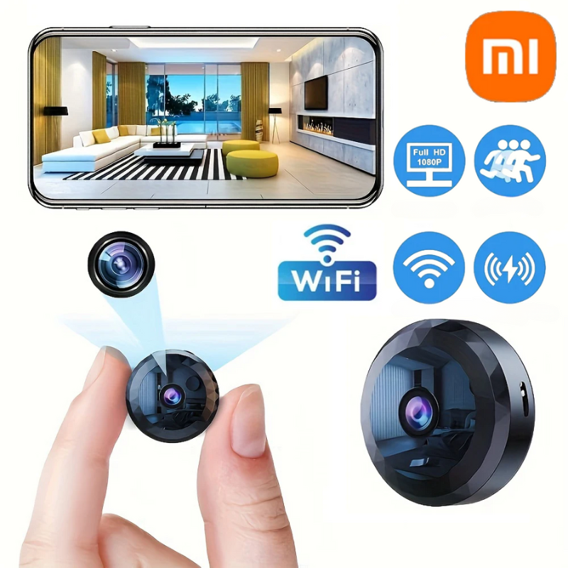 Orntli NovaGuard 1080P Mini Security Camera With WiFi And Live Mobile View
